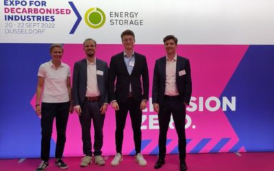 Dekarbonisierung und Energiespeicher: Das IOB auf der decarbXpo 2022 in Düsseldorf