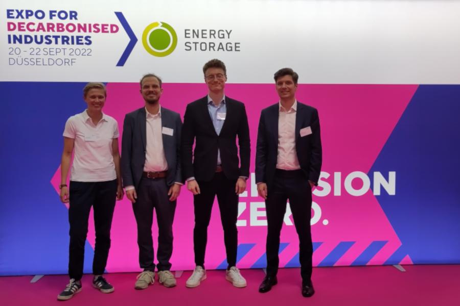 Dekarbonisierung und Energiespeicher: Das IOB auf der decarbXpo 2022 in Düsseldorf